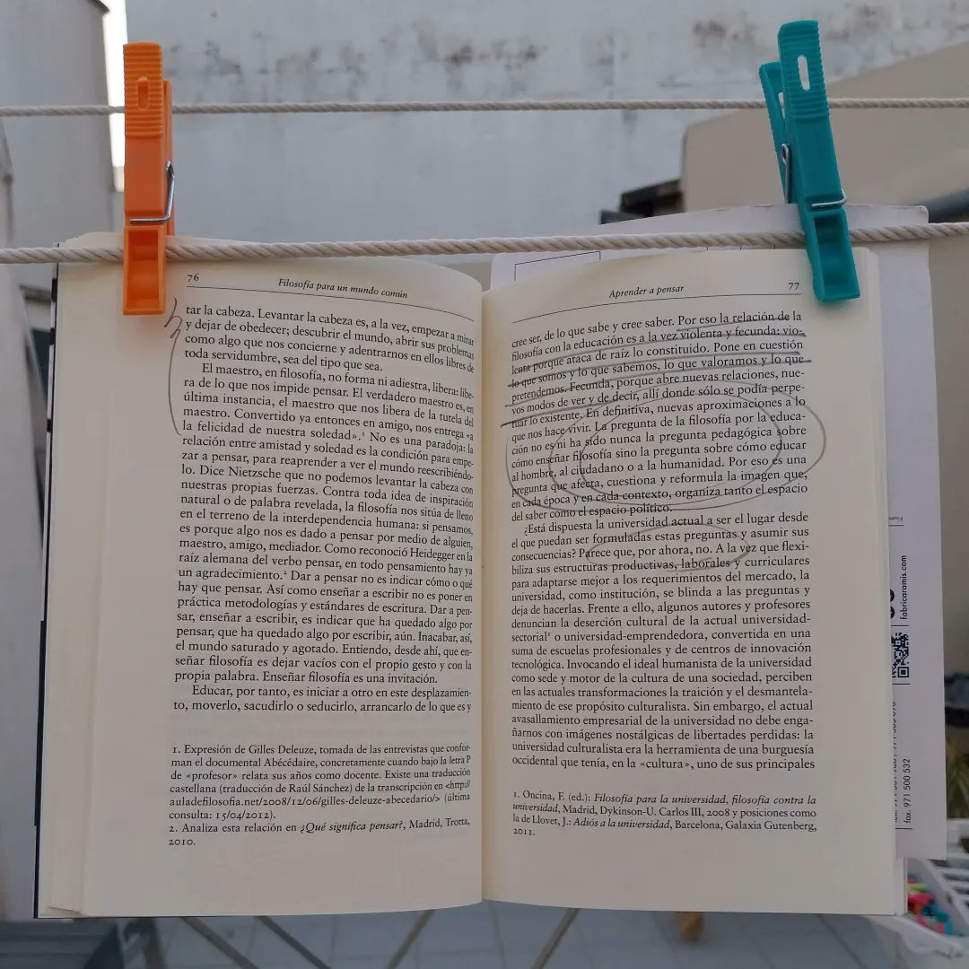 xavier_2erres's tweet photo. Recordam.
Dijous 30
A les 19h
A llibreria Espirafocs
* notau que hi havia una errada inicialment a l'anunci.
@xiscahomar
@espirafocsllibreria
#lecturesalaintempèrie https://t.co/7AZPrCkmv6