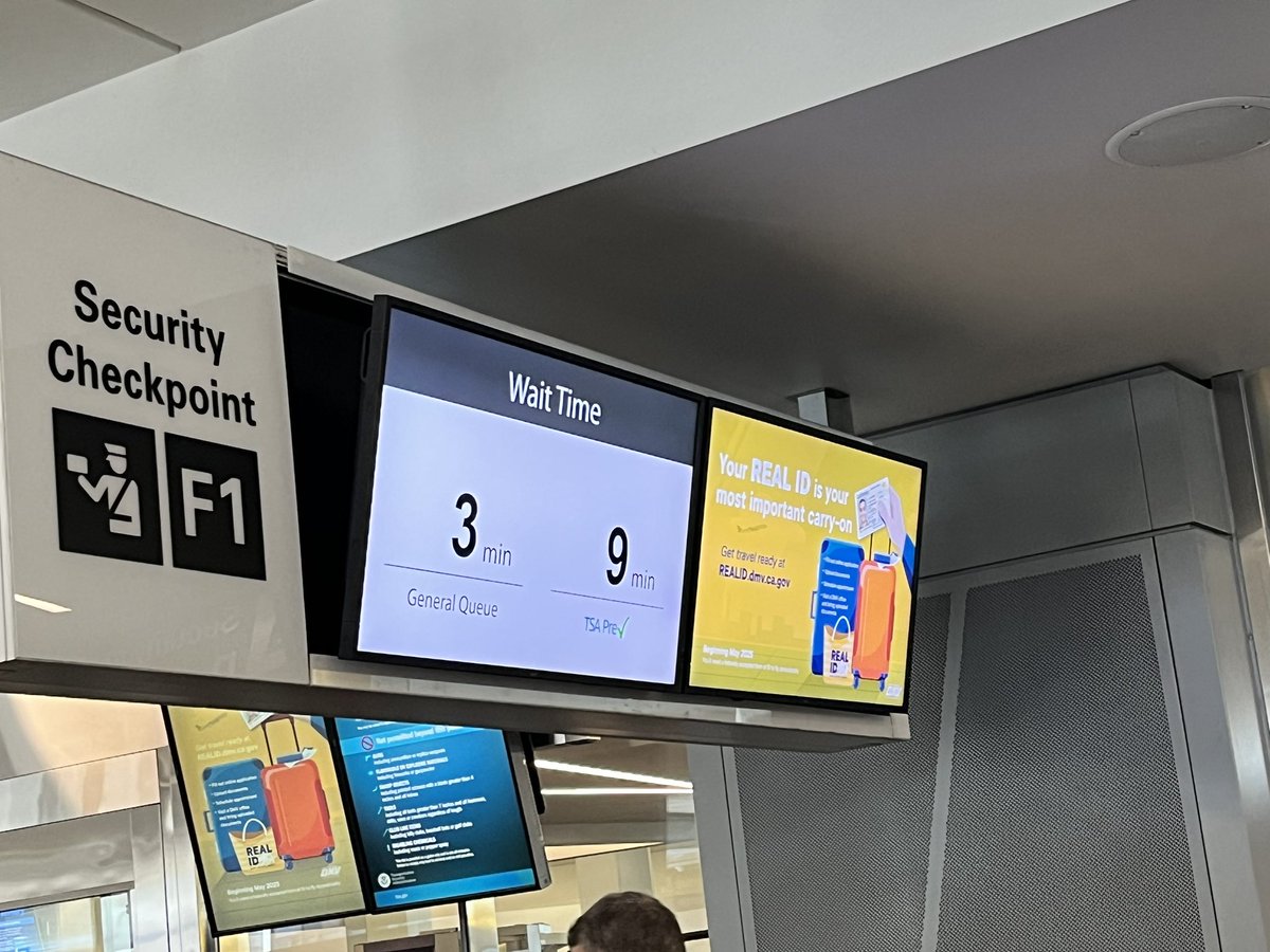 seems like some pretty simple staffing adjustments would sort out this failure <a href="/flySFO/">San Francisco International Airport (SFO) ✈️</a> <a href="/TSA/">TSA</a> / F1 checkpoint at SFO