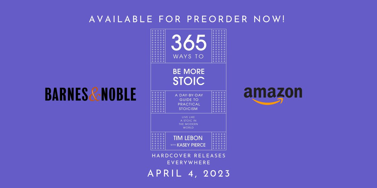 🎉Feat. vignettes from John Sellars, Massimo Pigliucci. Kai Whiting, Greg Sadler, Gregory Lopez, Ranjini George, Brittany Polat, Scott Perry and more! 
amazon.com/Ways-More-Stoi…
@DrJSellars @mpigliucci @KaiWhiting @philosopher70 @GLopezPharmD @RanjiniGeorge1 @brittanypolat  #STOIC