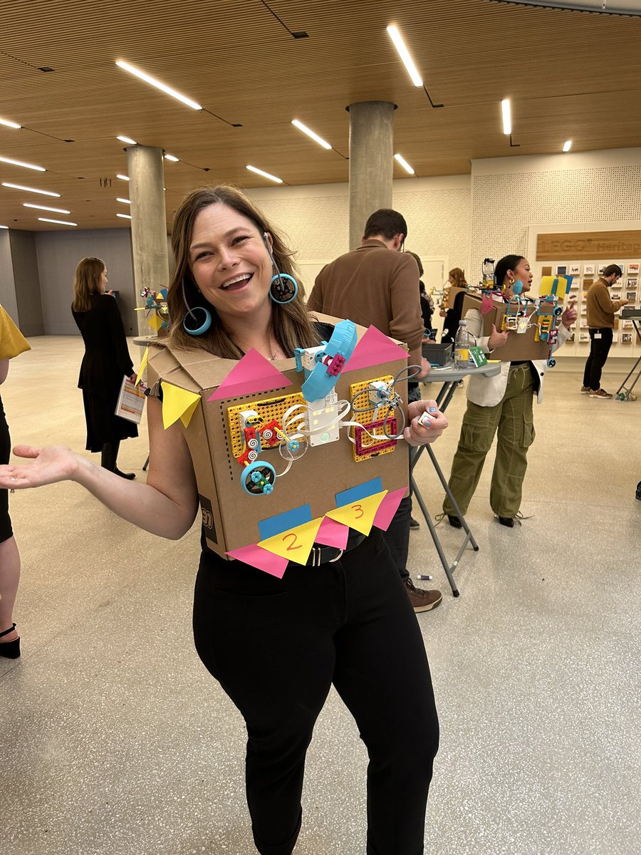 AnnieSusen's tweet photo. Great week in Billund, DK learning from leaders and peers within LEGO Education, connecting with each other and learning more about how we are here to inspire more educators and students across Texas and the world! DM me to learn more! #txstem #txsummerschool #txteacherscan https://t.co/0fe5ZbaLBV