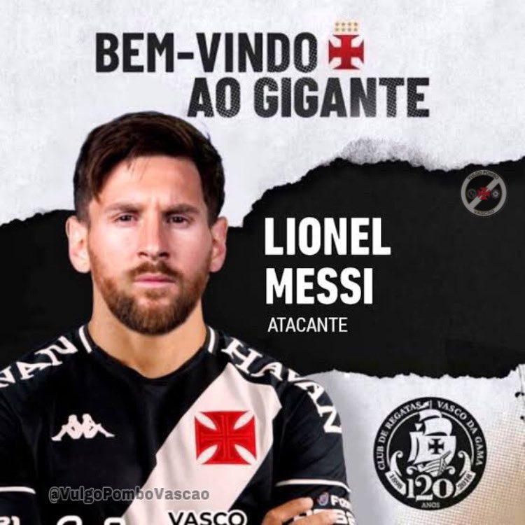 Messi depois que foi contratado pro Vasco '-' : r/pescocofino