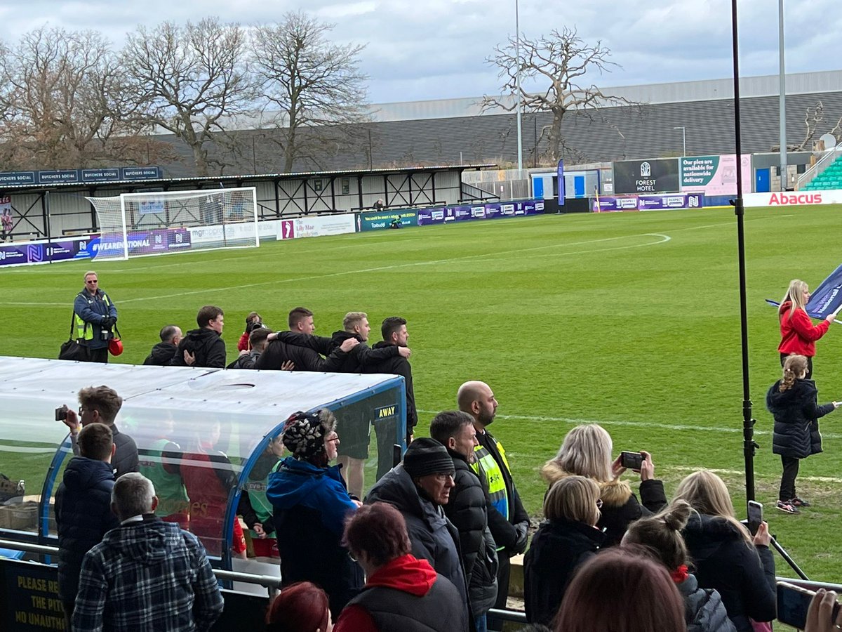 afishersc16's tweet image. Final one for the weekend.
Today was more than a cup final for this club. It was a moment in a journey of progression and growth for the womens game.
The fans showed that
We had our fans right behind us , singing and cheering from minute 1. 

Thank you to you all. @StourbridgeFC