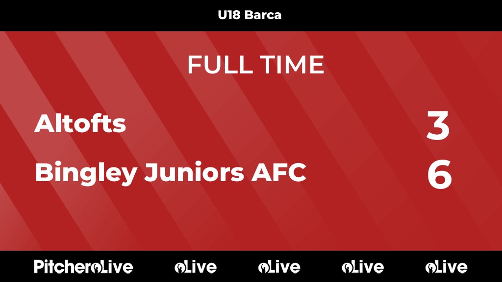 FULL TIME: Altofts 3 - 6 Bingley Juniors AFC
#ALTBIN #Pitchero
bingleyfootball.co.uk/teams/125956/m…
