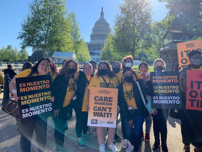 We'll need care at some point--for children, an aging parent, a disabled loved one, or ourselves. That's why I support @domesticworkers fight for better care programs, and signed their pledge as an ally. Will you join me?   
act.domesticworkers.org/a/care-champion 
#CareIsEssential #CareCantWait