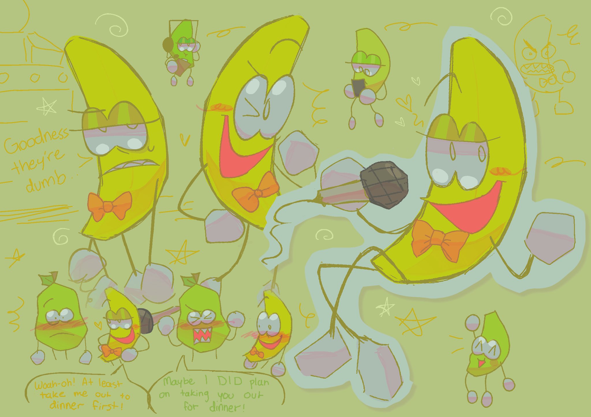 eat the brown part of this banana by ElectriksMelon on Newgrounds