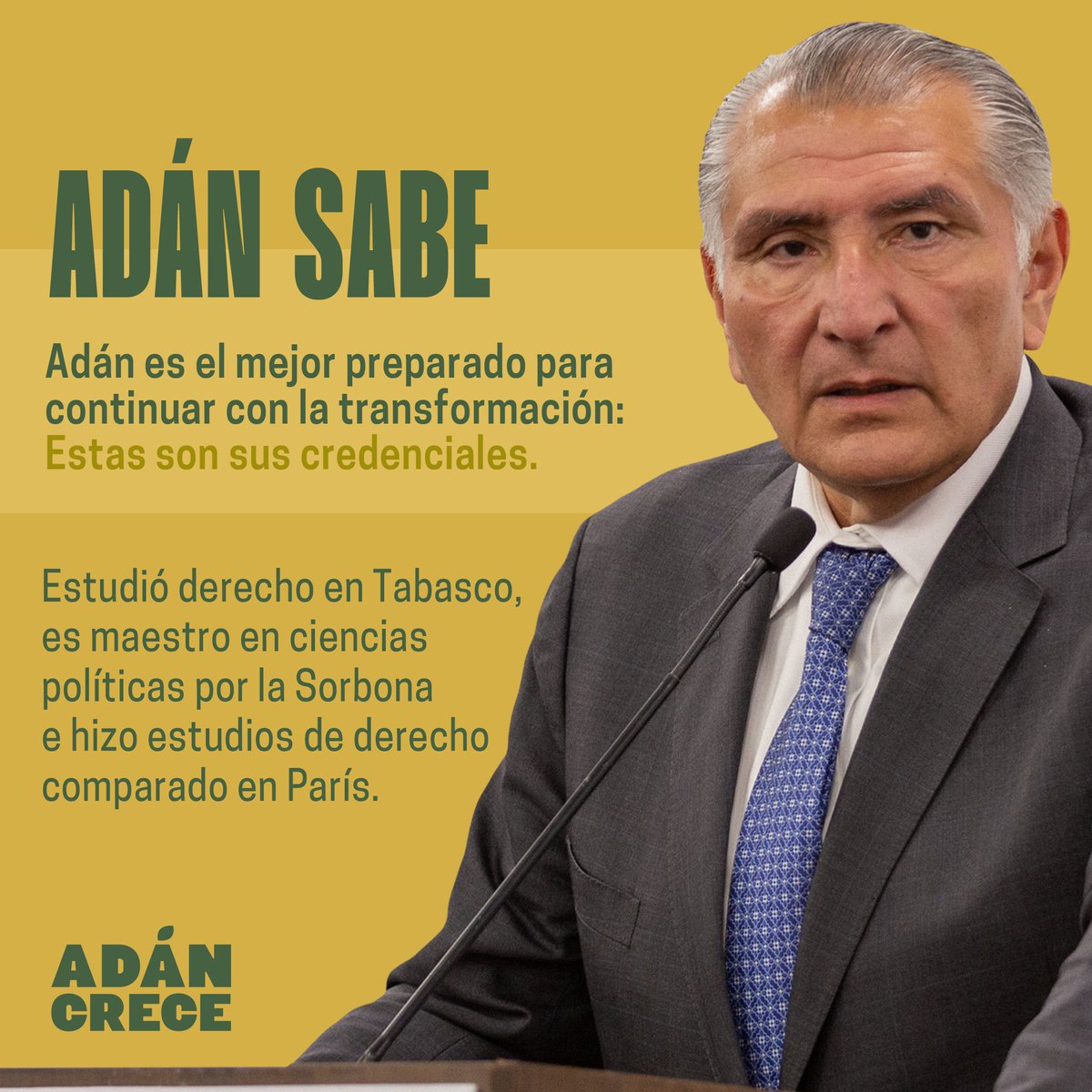 AdanSigue's tweet photo. Adán y su larga trayectoria política. https://t.co/EmAUI0dfGk