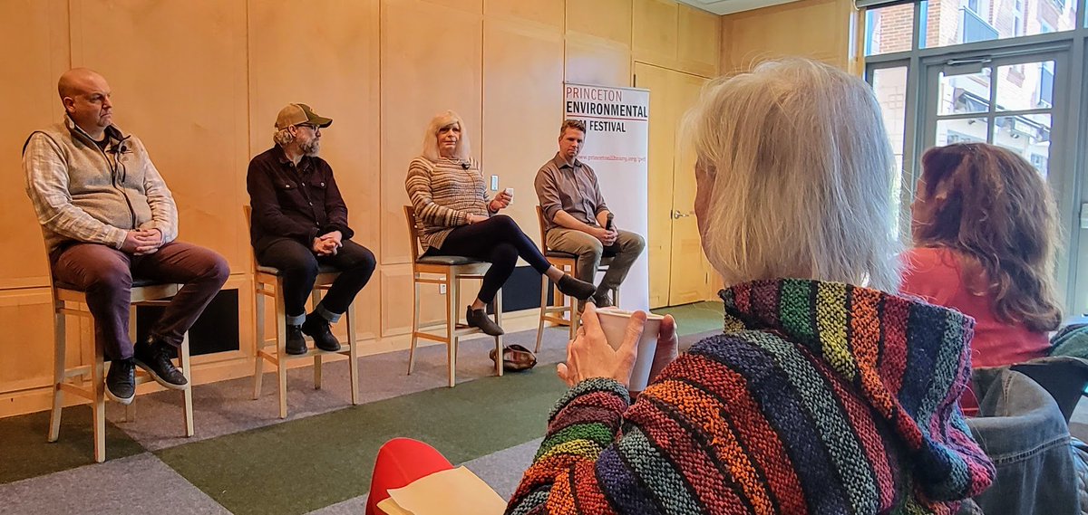 PrincetonPL's tweet image. Sunday morning at the Princeton Environmental Film Festival featured a delicious brunch thanks to @JamminCrepes, a screening of the documentary "Devil Put that Coal in the Ground" &amp;lt;@DevilPutCoal&amp;gt; and a phenomenal panel featuring @RobynKincaidWV and the filmmakers afterwards.