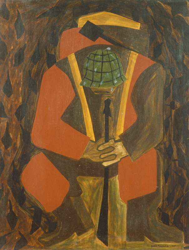 War Series: Victory, 1947 #socialrealism #dynamiccubism wikiart.org/en/jacob-lawre…