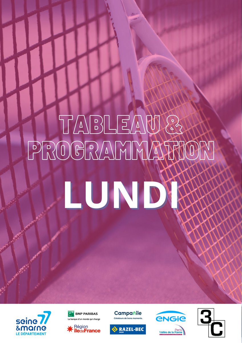 open3cSEM's tweet photo. Programme et Tableau de demain 👋 https://t.co/DYHck6o7NE