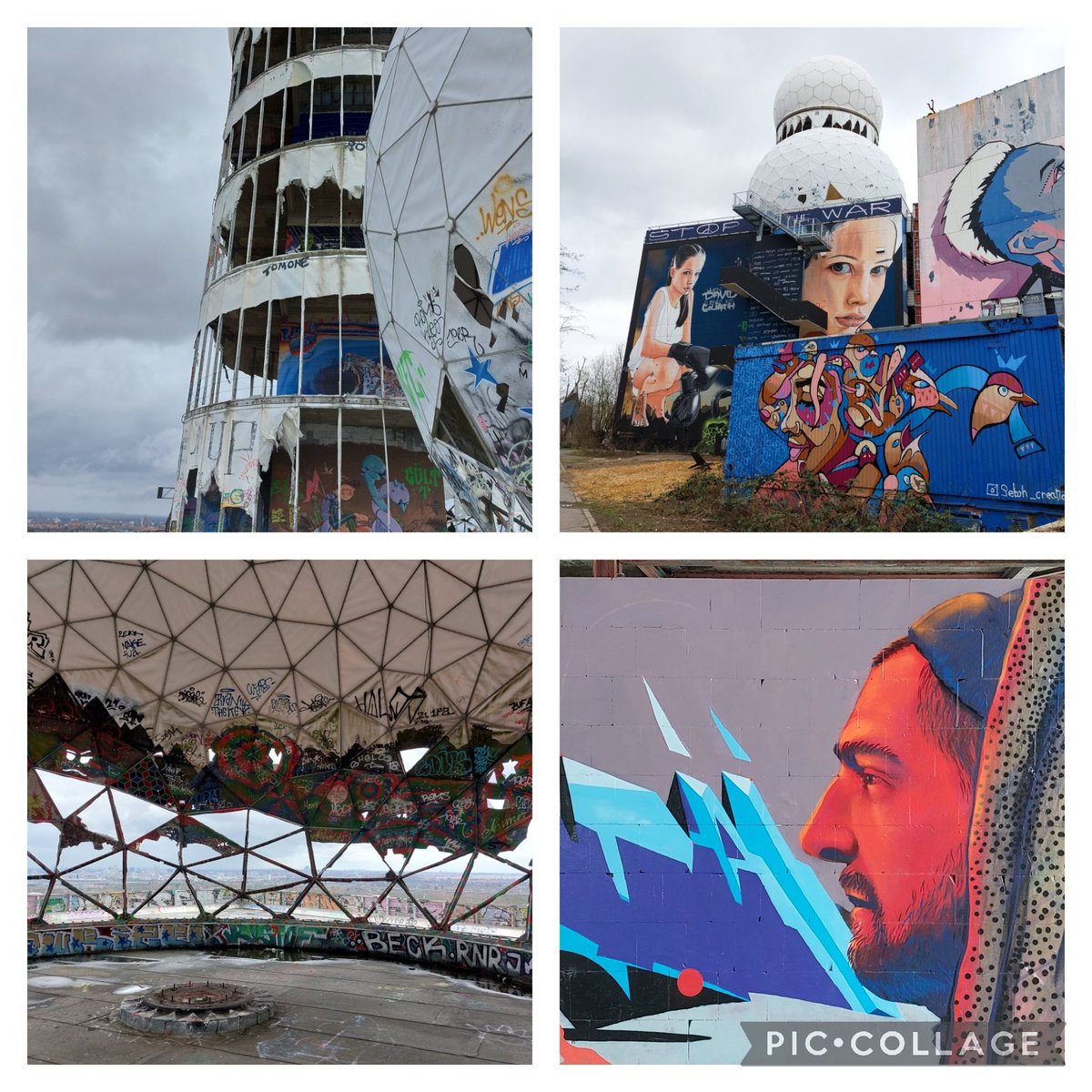 Wat een gave plek! #Teufelsberg #Berlin