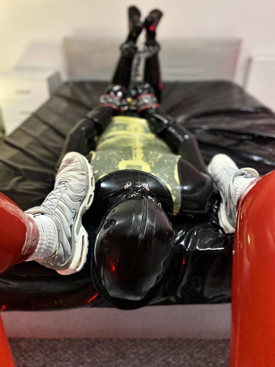 Gimperlondon (@gimperlondon) on Twitter photo Nothing better than a lot or rubber, tape gag and a hogtie 🤤 and left between <a href="/rubbermatic/">rubbermatic_london</a> legs 😈 Nothing better than a lot or rubber, tape gag and a hogtie 🤤 and left between <a href="/rubbermatic/">rubbermatic_london</a> legs 😈