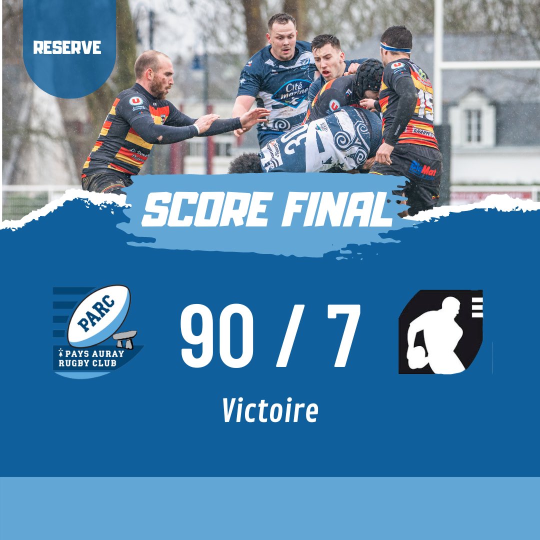 parc_officiel's tweet photo. [RESULTAT]

Ce sont deux nouvelles victoires bonifiées cet après-midi au stade du Loc’h !!!

Notre équipe première fini la saison régulière invaincu à domicile ! 👑

Rdv la semaine prochaine pour affronter le @plouzanerugby https://t.co/mJZb58cmRJ