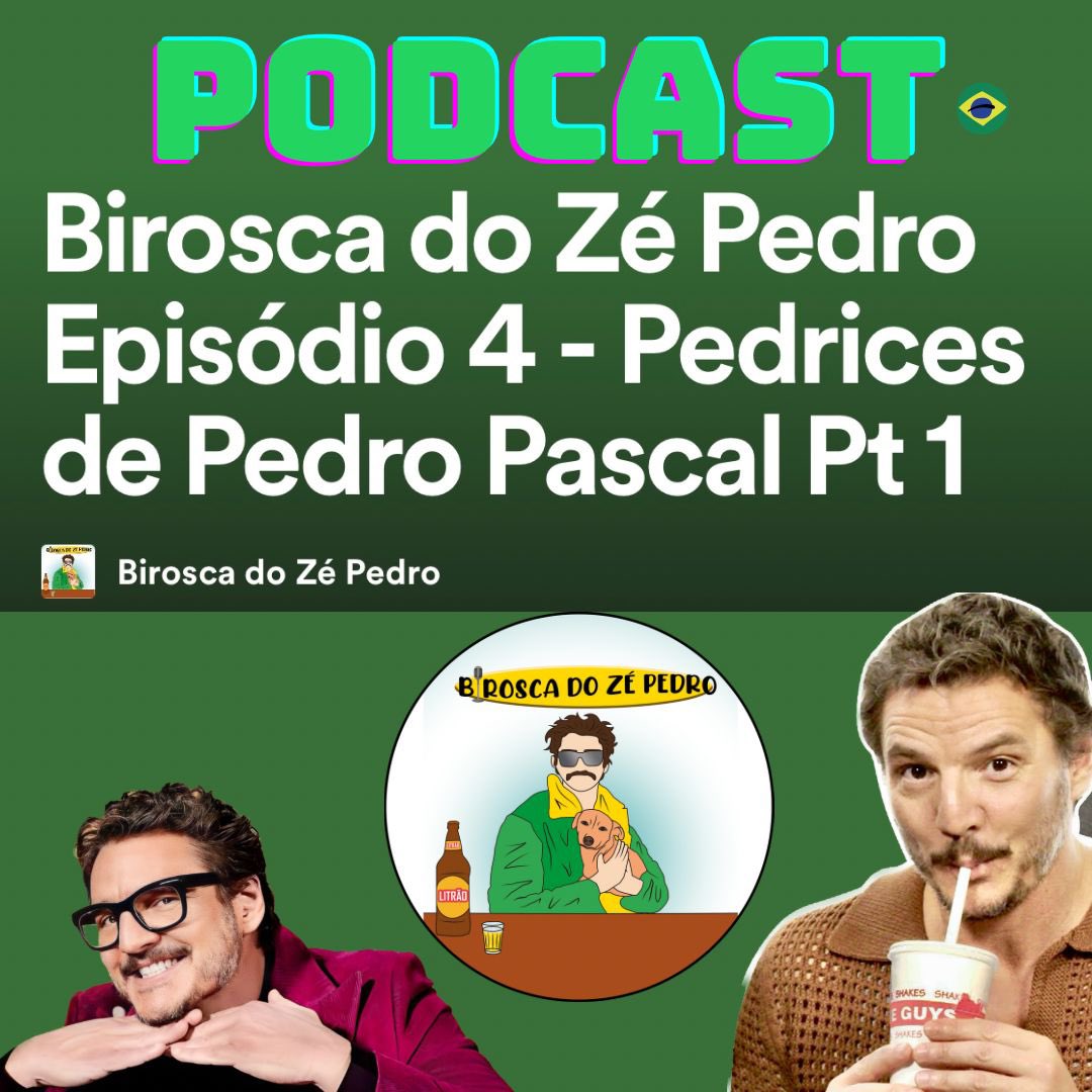 pedropascalbra's tweet image. E saiu episódio novo! 

open.spotify.com/episode/2B2cld…