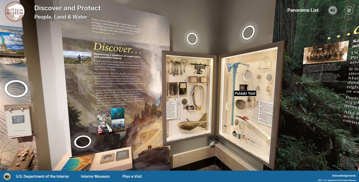 Thanks to our new virtual tour, if you can't make it to Washington DC in person, you can still explore our exhibitions! Check it out at ow.ly/1fry50Nc4mM 

#MuseumFromHome