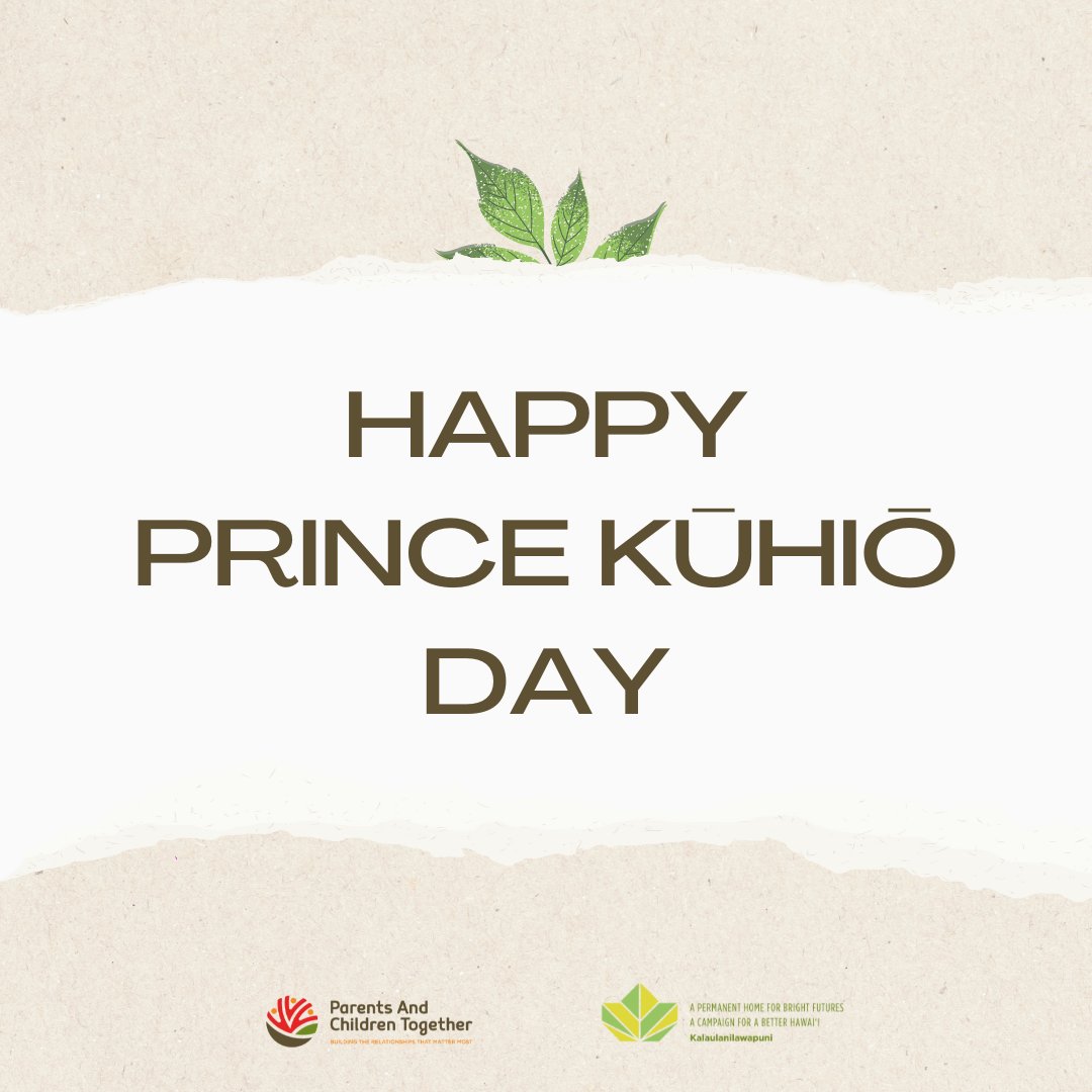 Honoring Prince Jonah Kūhiō Kalaniana‘ole for his lifelong commitment to the people of Hawai‘i. In observance of the state holiday, our offices will be closed on Monday, March 27.