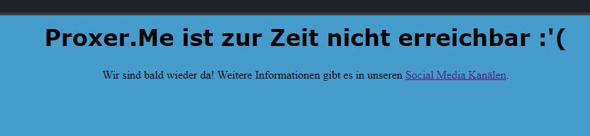 Skappz1's tweet photo. @proxerme Warum ist eig die Seite tot? https://t.co/i1UjphsWhp