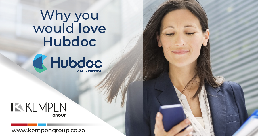 With #Hubdoc, you can automate the following personal & business tasks:
✏️Administration
📄Data Collection
📊Data Organising
💼Data Management 

Let us show you how Hubdoc works.
👉082 940 6700
👉ignus@kempengroup.co.za 

#KempenGroup #KempenOnline #OnlineAccounting