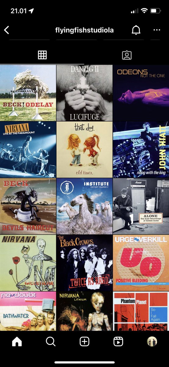 Our single cover is in a great company. Robert Fisher (Nirvana’s cover artist) is listing his work on Insta