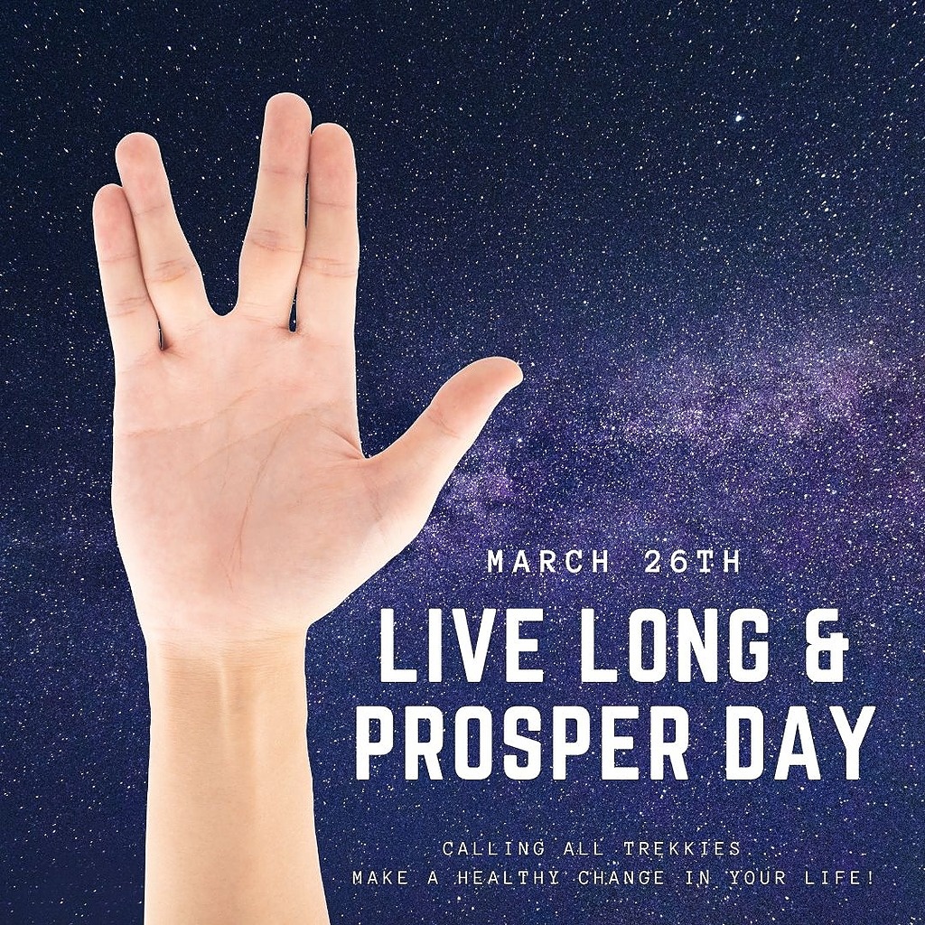 MonarchWRS's tweet photo. For all the “Trekkies” (Star Trek fans) out there, we salute you on this special day. Consider flashing the Vulcan hand signal to your co-workers today, and see who responds! Today is a great opportunity to exercise and get healthier.  #llap #vulcansalute https://t.co/AM4ZuxWLqd