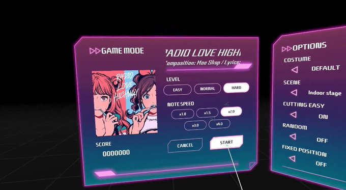 【Kizuna AI - Touch the Beat!】VRモード　RADIO LOVE HIGHWAY　HARD　フ