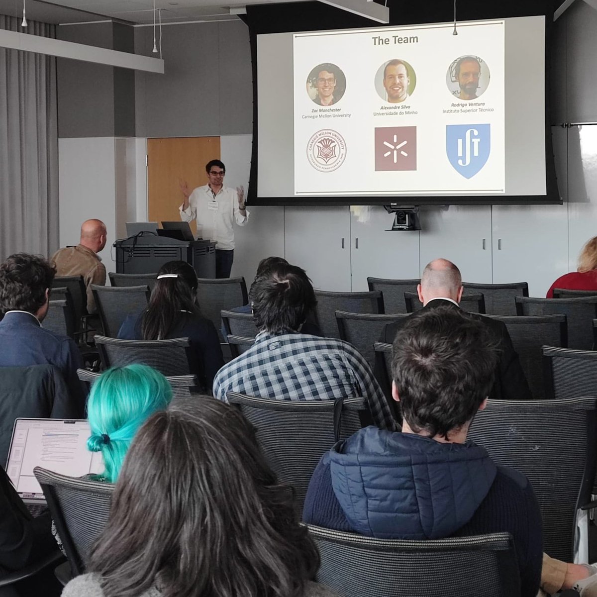 CMU Portugal (@cmuportugal) on Twitter photo . <a href="/zacinaction/">Zac Manchester</a> is presenting the Exploratory project PROMETHEUS - PocketQube Framework Designed for Research and Educational Access to Space developed in collaboration with Alexandre Silva at <a href="/UMinho_Oficial/">Universidade Minho</a> and Rodrigo Ventura <a href="/istecnico/">Instituto Superior Técnico</a>
#CMUPT2023 . <a href="/zacinaction/">Zac Manchester</a> is presenting the Exploratory project PROMETHEUS - PocketQube Framework Designed for Research and Educational Access to Space developed in collaboration with Alexandre Silva at <a href="/UMinho_Oficial/">Universidade Minho</a> and Rodrigo Ventura <a href="/istecnico/">Instituto Superior Técnico</a>
#CMUPT2023