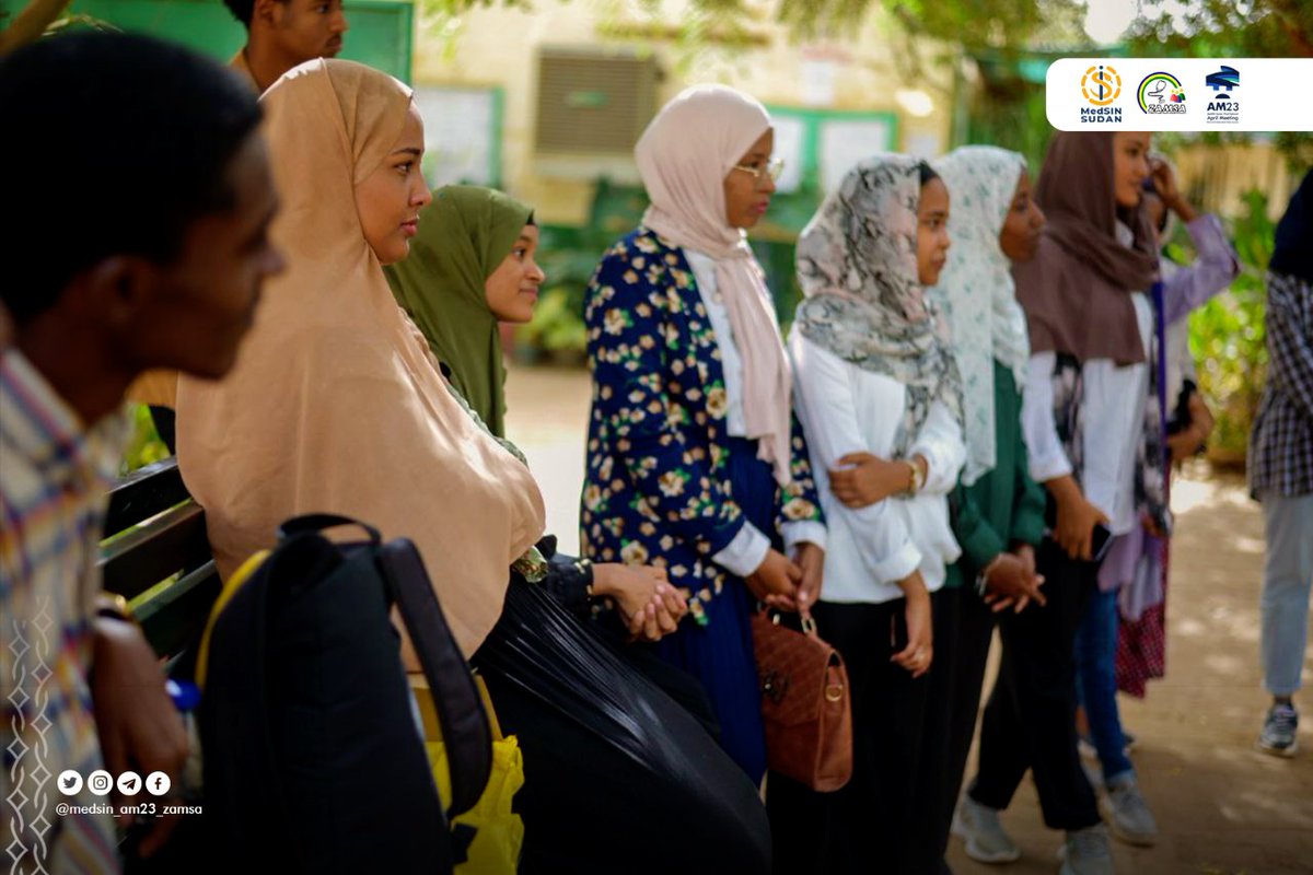 medsin_am_zamsa's tweet photo. #Throwback to the OCs meeting that was held on Monday 20/March At Zaim Alazhari University 🤍✨ <3
#MedSIN_Sudan
#ZAMSA
#AM23 https://t.co/6O7xxNsYz3