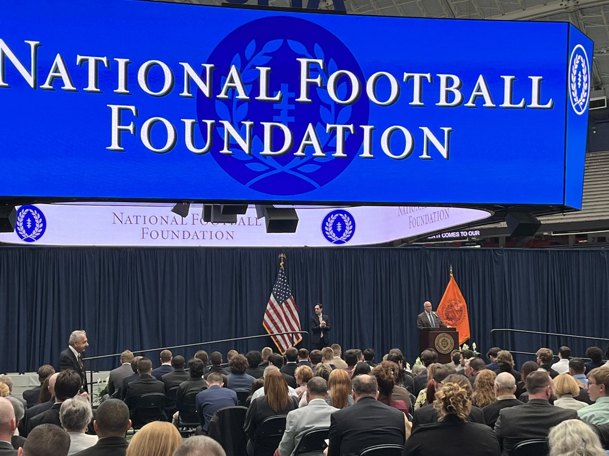 #PeteSala <a href="/NFFNetwork/">National Football Foundation</a> honors <a href="/ClearPath4Vets/">Clear Path for Veterans</a>! <a href="/SyracuseU/">Syracuse University</a> #Veterans <a href="/cfbhall/">College Football Hall of Fame</a>  <a href="/Future4Football/">Future For Football</a> <a href="/JMAwireless/">JMA Wireless</a> Dome