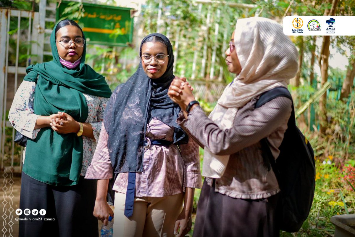 medsin_am_zamsa's tweet photo. #Throwback to the OCs meeting that was held on Monday 20/March At Zaim Alazhari University 🤍✨ <3
#MedSIN_Sudan
#ZAMSA
#AM23 https://t.co/6O7xxNsYz3