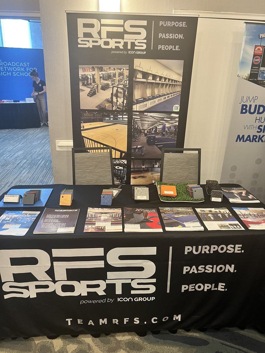 Set up for @NCADA1970. Swing by to see what we have to offer.  @RFS_Sports @webuildICONs