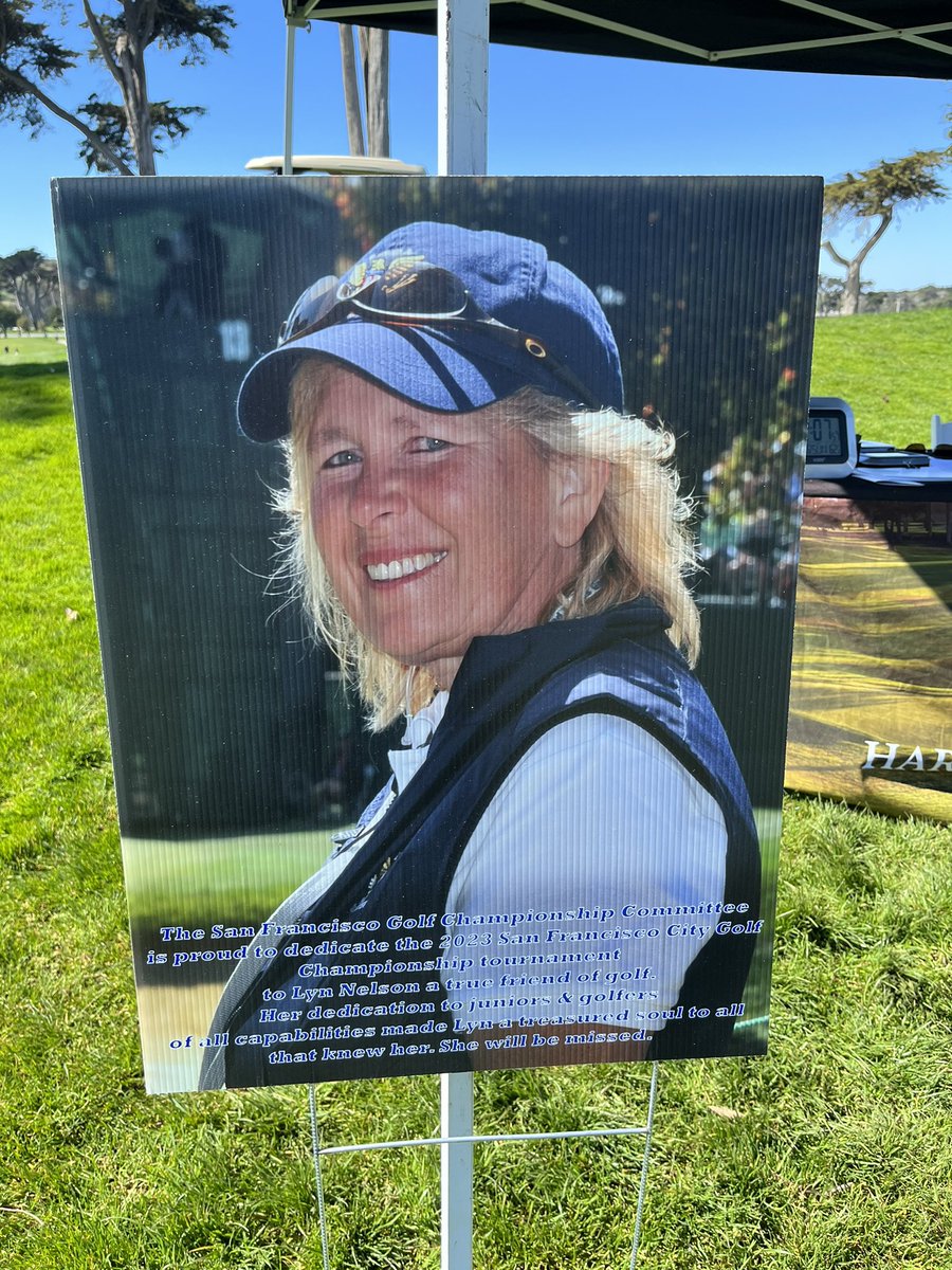 amateurgolfcom's tweet photo. Nice touch by the #SFCity Championship committee to dedicate this year’s tournament to former @ncga1901 official the late Lyn Nelson.#AmateurGolf https://t.co/pIsuad9Wu9