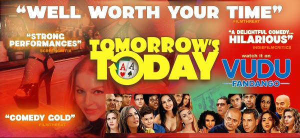 PendragonPics's tweet photo. TOMORROW'S TODAY starring Joanne Scorcia, Teddy Smith, Annunziato Carbone, Dave Morrissey Jr., with Kelly Le Brock and Burt Young is streaming on VUDU! #greatcomedies #funny #funfilms #WhatToWatch #FilmTwitter https://t.co/ZoWDkuJn00 https://t.co/7ZYvYrVNtW