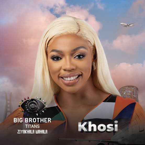 Jabu_Macdonald's tweet photo. #BBTitans #BBTitans #BBTitans2023  Khosi, Ipeleng and Tsatsi are currently the only South Africans in the house. https://t.co/cbMp2HNBor