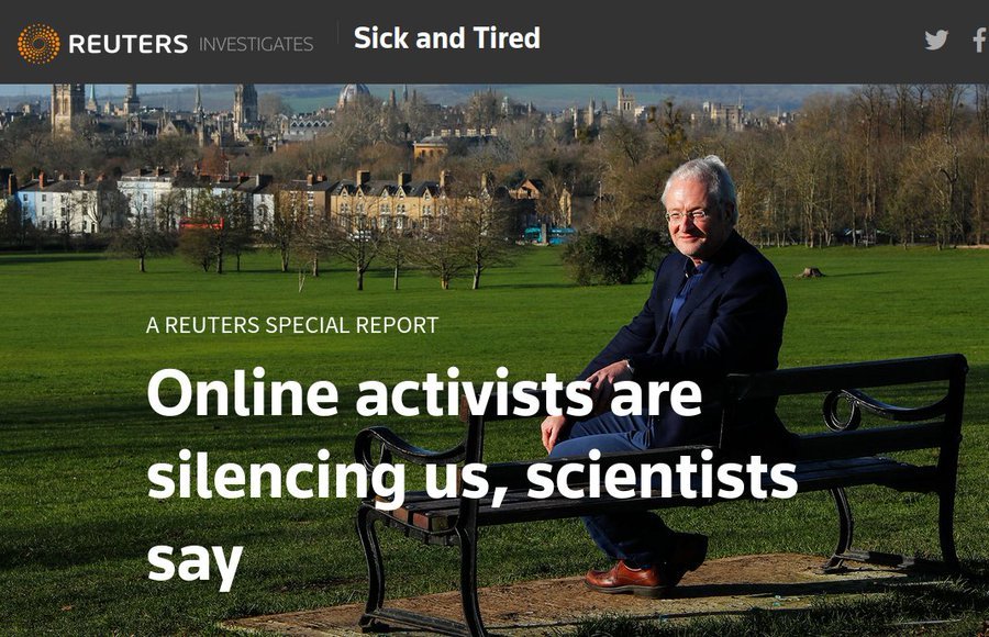 BenDeNevis1's tweet image. ☑️

Professor Simon Wessely: ”It is only human for doctors to view the public as foolish, uncomprehending, hysterical or #malingering”
Sept 9, 2012

scottishlegal.com/articles/david…

@ScottishLegal 
@MEencyclopedia 
@s4me_info