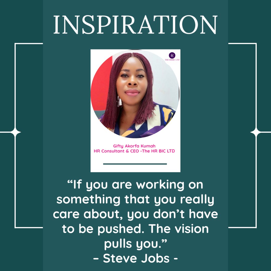 Giftakorfa's tweet photo. When you are passionate about something, you don't need to be motivated by external forces to pursue it.

The vision of what you want to achieve will be enough to drive you forward.

Set Clear goals, plans and pursue your dreams. 

# inspiration #move forward https://t.co/vLWCmFRnBJ