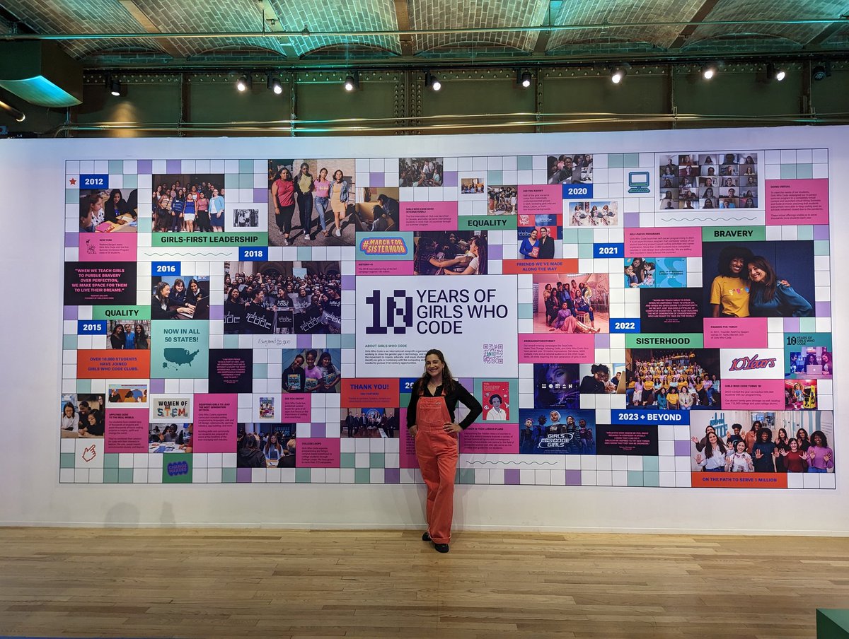 reshmasaujani's tweet photo. Shout-out to every single one of you who's been part of this movement. So proud of the past 10+ years of @GirlsWhoCode and this weekend's #CodeFair. https://t.co/8enr51A9vJ