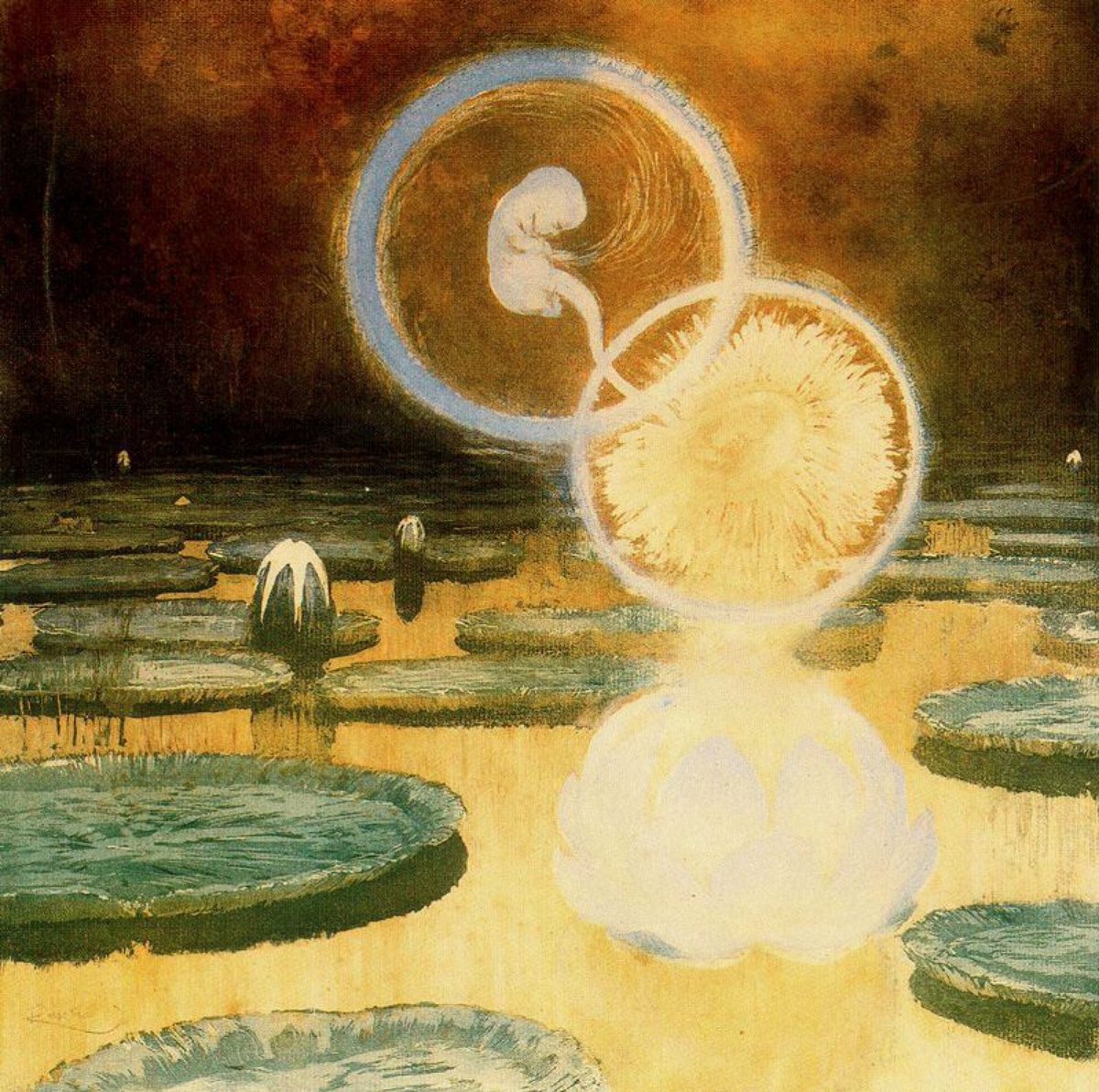 joanpopejoan's tweet photo. The Beginning of Life by Frantisek Kupka, 1900 https://t.co/51CDTmvlBl