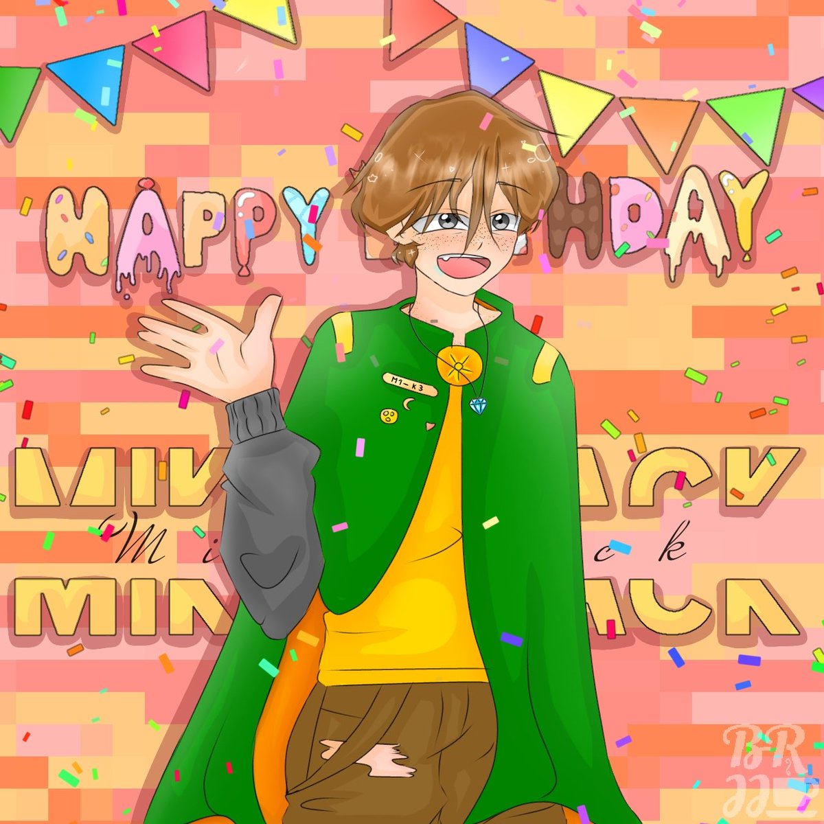 448Brii's tweet photo. ¡¡FELIZ CUMPLEAÑOS AL DIOS MIKECRACKOO!!🎉🎊
Ya 30 añitoos!! Que grandee 😭😭 
Pero vamos que no son nada!!
Muchas Gracias por todos estos años de sonrisas, gracias por terminar de criarnos jajaj

Te queremos una banda olor a chocolate, por más años perrunos!!
#30AñosPrrunos https://t.co/EzoFwPmFR8