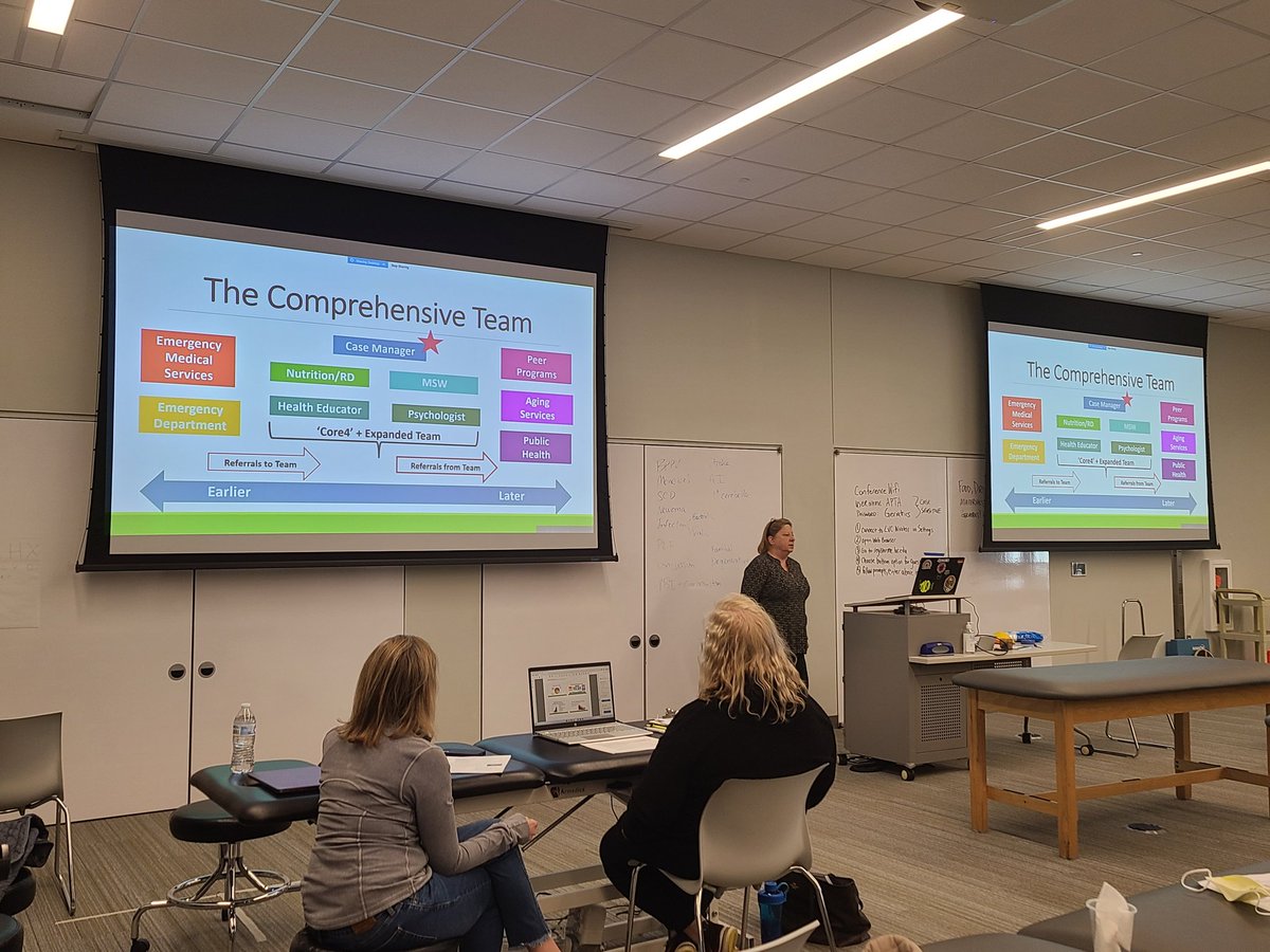 elevatingEBP's tweet photo. What an amazing weekend teaching with @laschrodt, @mikestuderPT, and Leslie Allison! 

Congratulations to all recent graduates of the Balance and Falls Credentialing Course put on by @AptaGeriatrics!

#elevatingEBP #fallprevention #raisingthebar https://t.co/0t0sJxz4lO