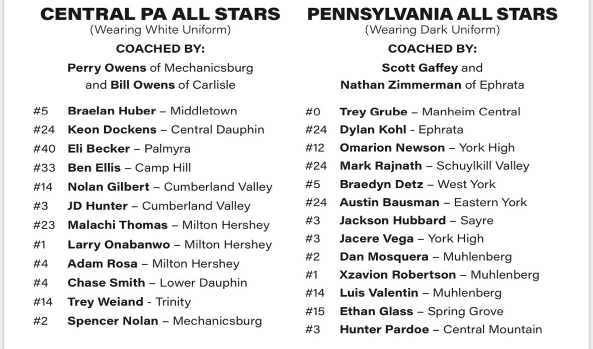 Mid-State All-Star Basketball Game tweet media