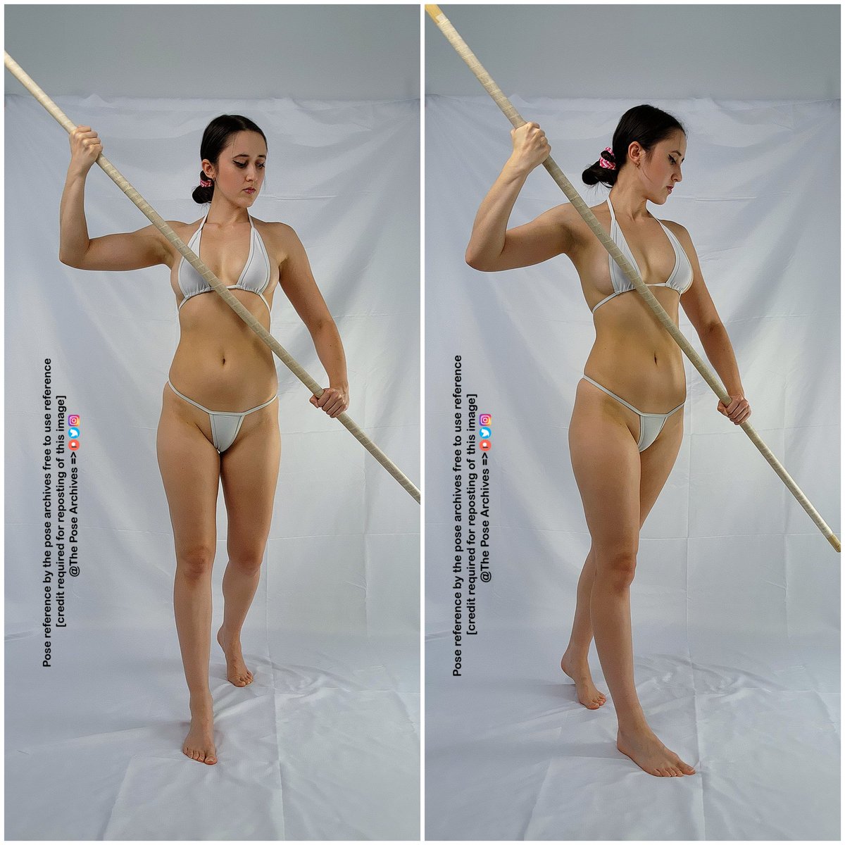 theposearchives's tweet photo. New poses!✏️ Spear / staff https://t.co/gQVl9Z9FSN
