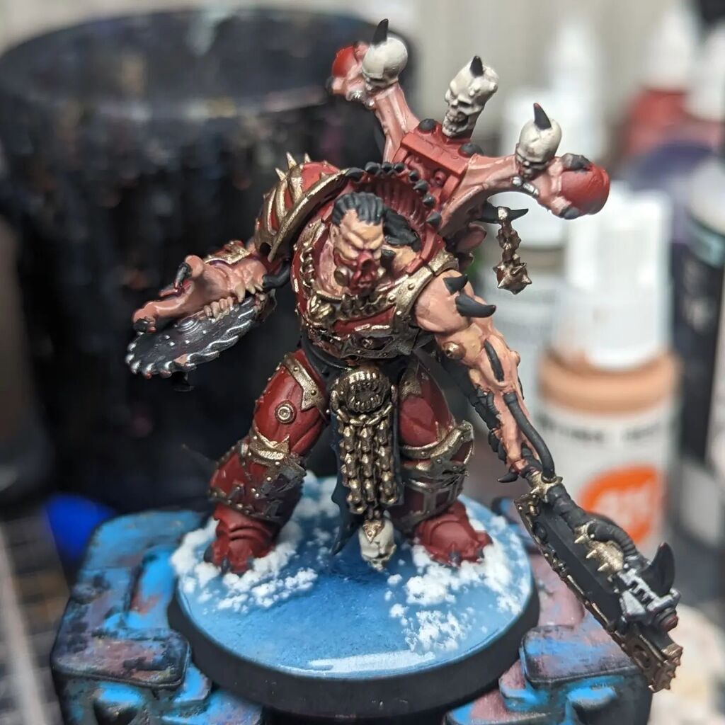 Ryboog_'s tweet photo. A little WIP from today's comeback stream. Need to do a lot of tidy up and highlights  but happy with my progress as I suck at flesh tones.

#warhammercommunity #new40k #40k #warhammer #warmongers
#warhammer40k #paintingwarhammer #gamesworkshop #wh #warg… https://t.co/PMZPzqc5Td https://t.co/haPqEEakFX