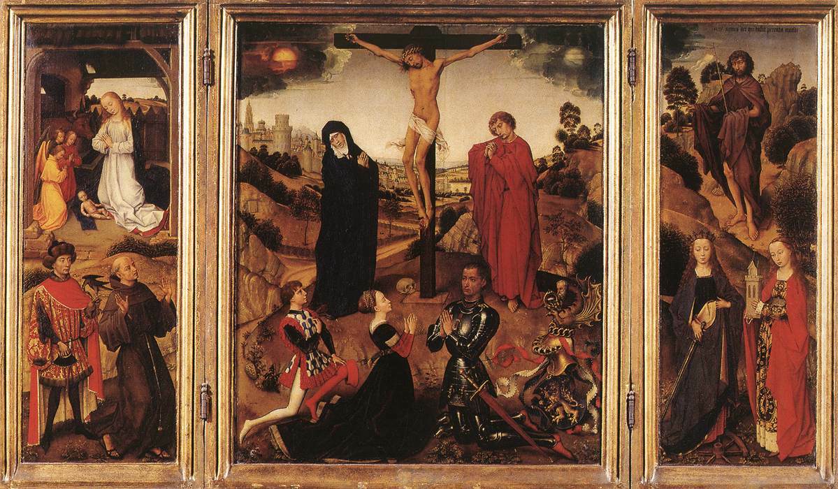 artistweyden's tweet photo. Sforza Triptych, 1460 #weyden #belgianart https://t.co/vN41lvIi7P https://t.co/IdpxVM0J1h