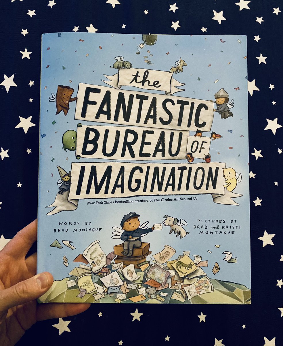 The Fantastic Bureau of Imagination is… FANTASTIC! My 5 year old and I had an absolute blast reading and then exploring this funny, wise, clever, and joy-filled picture book. Another gem from one of the best creative duos out there creating.