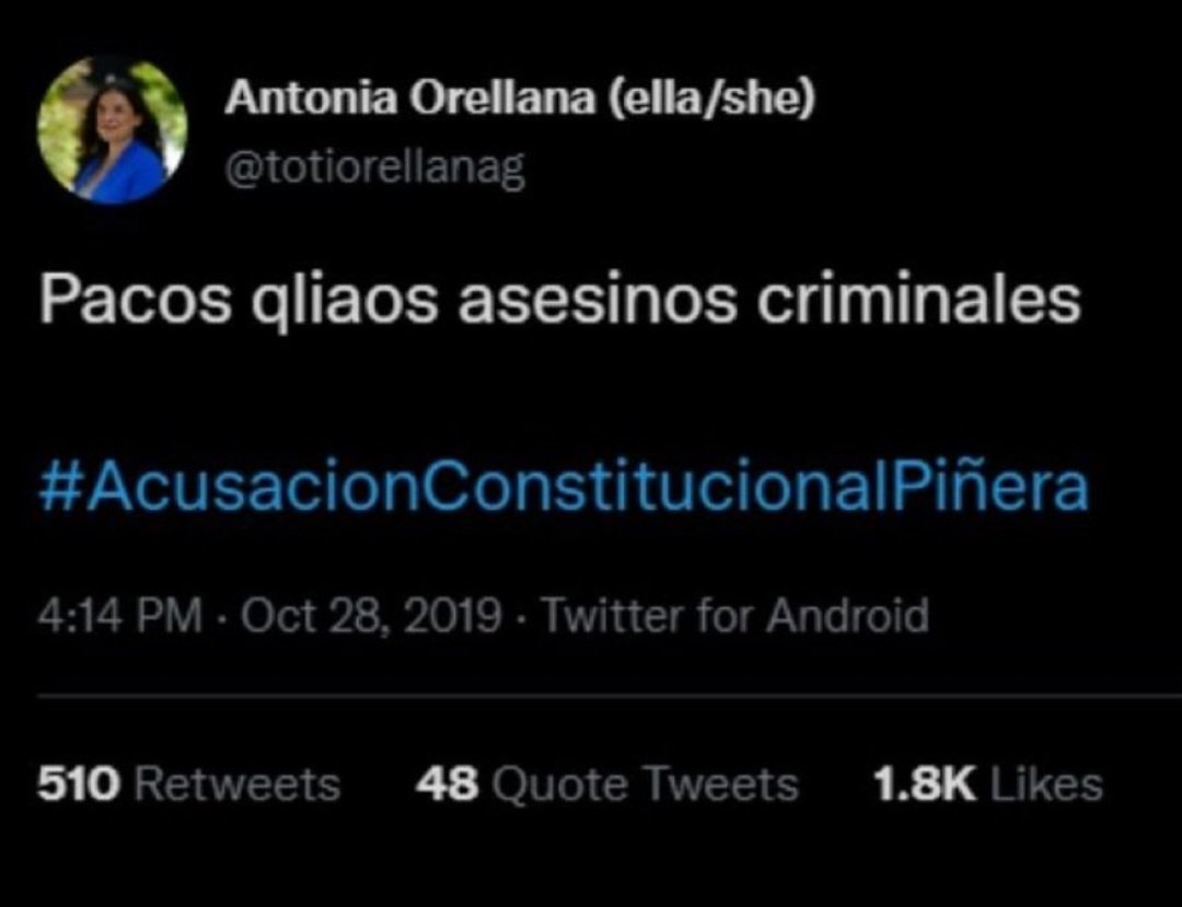 agustinromerole's tweet photo. El Presidente @GabrielBoric debería salir en cadena nacional a pedirle disculpas a Chile por su postura en contra de Carabineros y pedir la renuncia de TODOS los Ministros que los hayan insultado... acá va una https://t.co/4HtbxFYdub