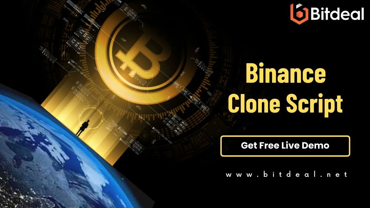 bitdeal001's tweet image. Transform your crypto dreams into reality with our Binance clone script, Bitdeal&apos;s Binance Clone Script is a cost-effective solution for anyone looking to start their own cryptocurrency exchange.
Tap to reach Bitdeal&amp;gt;&amp;gt; buff.ly/2PZBTTa
#Bitdeal #Binanceclonescript #Binan…