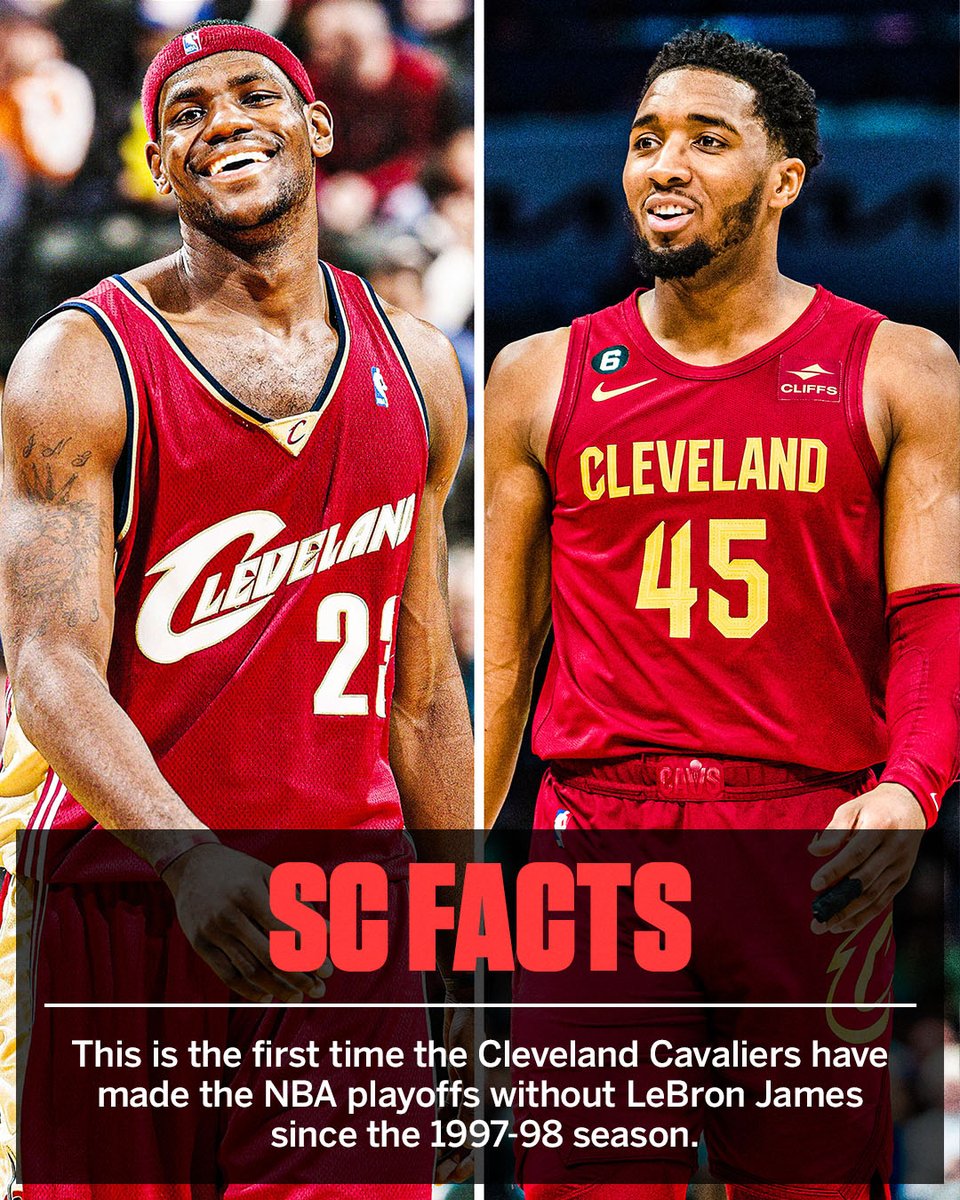 The Cleveland Cavaliers have clinched their first playoff berth since 2018 👏