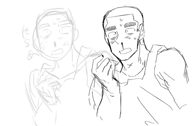 ラフの方が可愛いやつ 