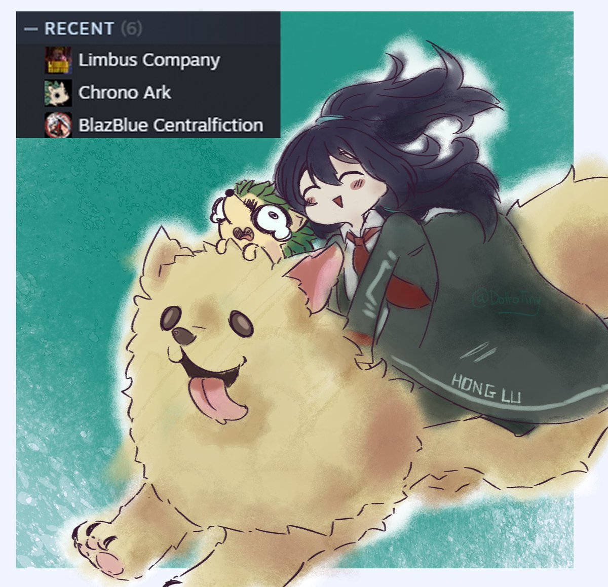 DottoTiny's tweet photo. Himbo b0i adventures. https://t.co/5gAdFzFCvy