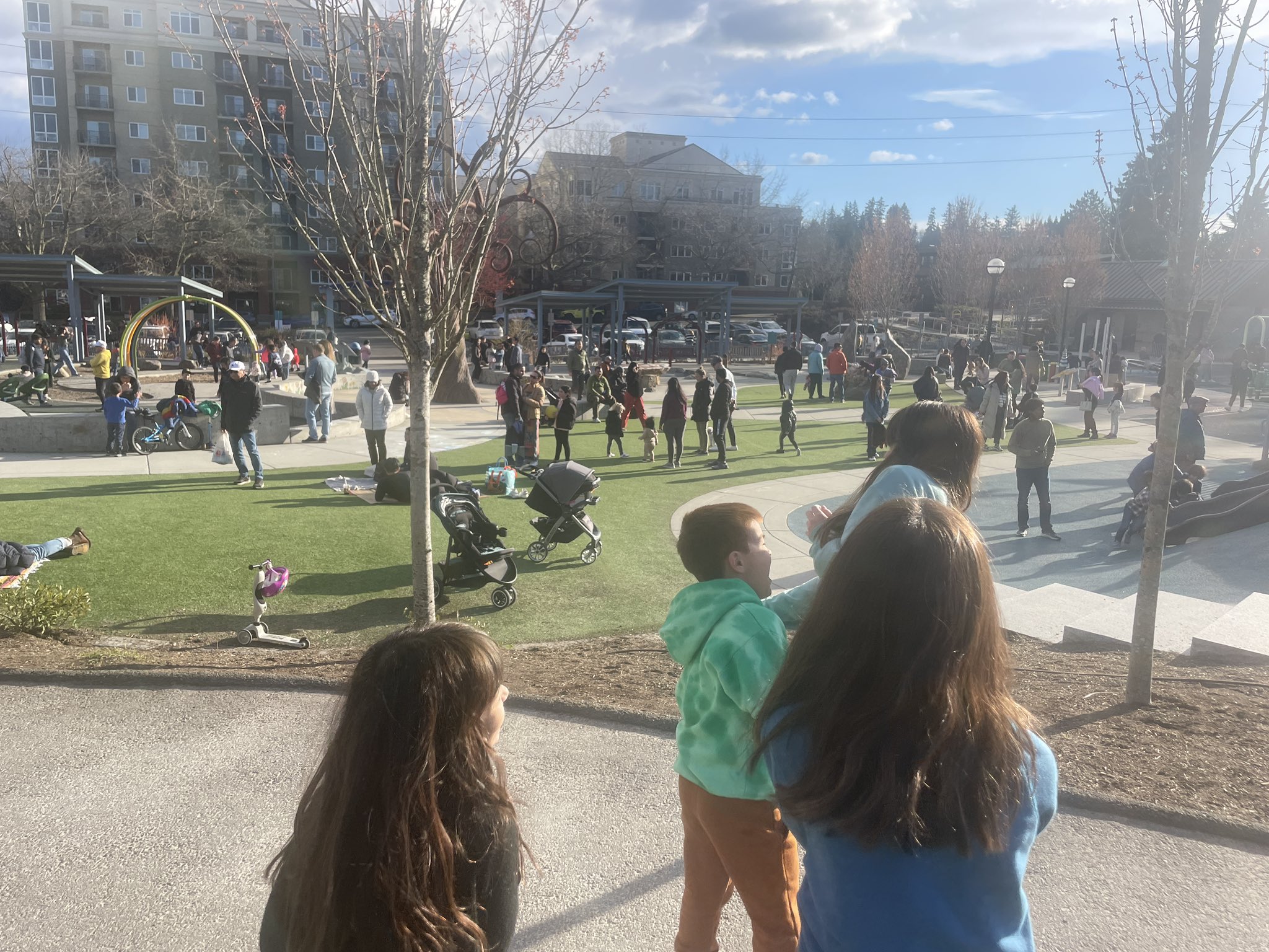 Bellevue Downtown Park Ice Skating