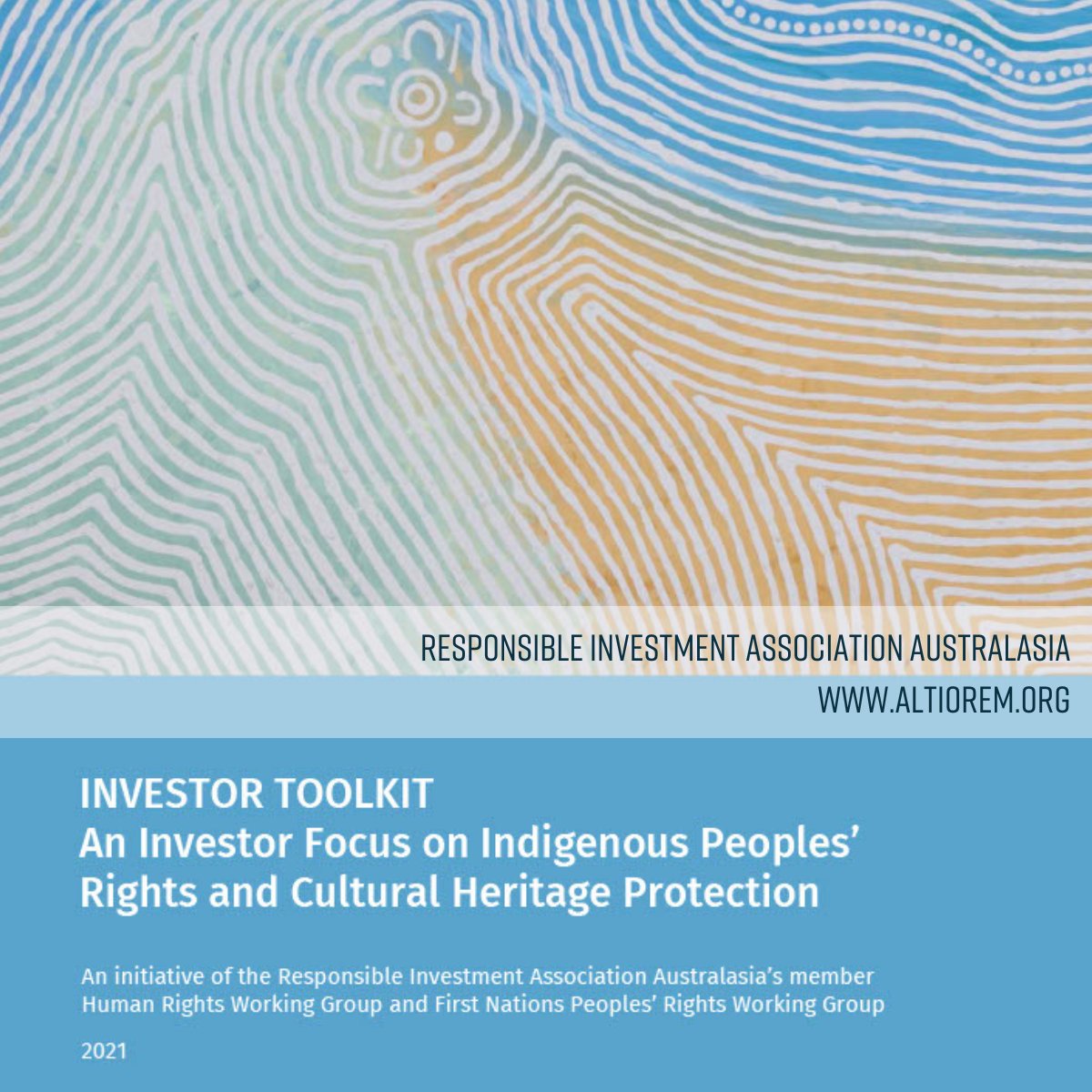 You can join Altiorem for free and access the huge (and growing) library of ethical investment resources and papers, including this toolkit, which guides investors on how to assess a company's relationship with Indigenous stakeholders. bit.ly/3CDk6si #Indigenousrights